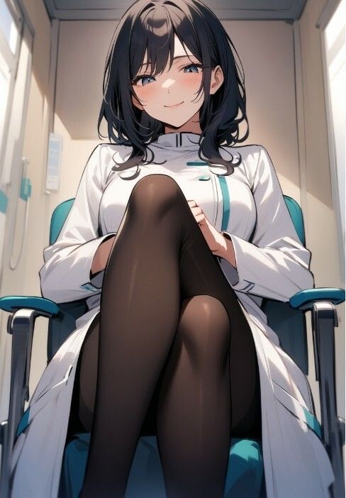 サンプル画像2:クールな美人女医が短小包茎のお子様チンポを優しく言葉責め…！大勢の女性が見ているのに惨めに射精…！ M男向けCFNMボイス作品  恥ずかしい短小包茎診察  美人女医＆ナース編後編(CFNM女学園) [d_618327]