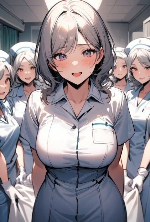 サンプル画像6:クールな美人女医が短小包茎のお子様チンポを優しく言葉責め…！大勢の女性が見ているのに惨めに射精…！ M男向けCFNMボイス作品  恥ずかしい短小包茎診察  美人女医＆ナース編後編(CFNM女学園) [d_618327]