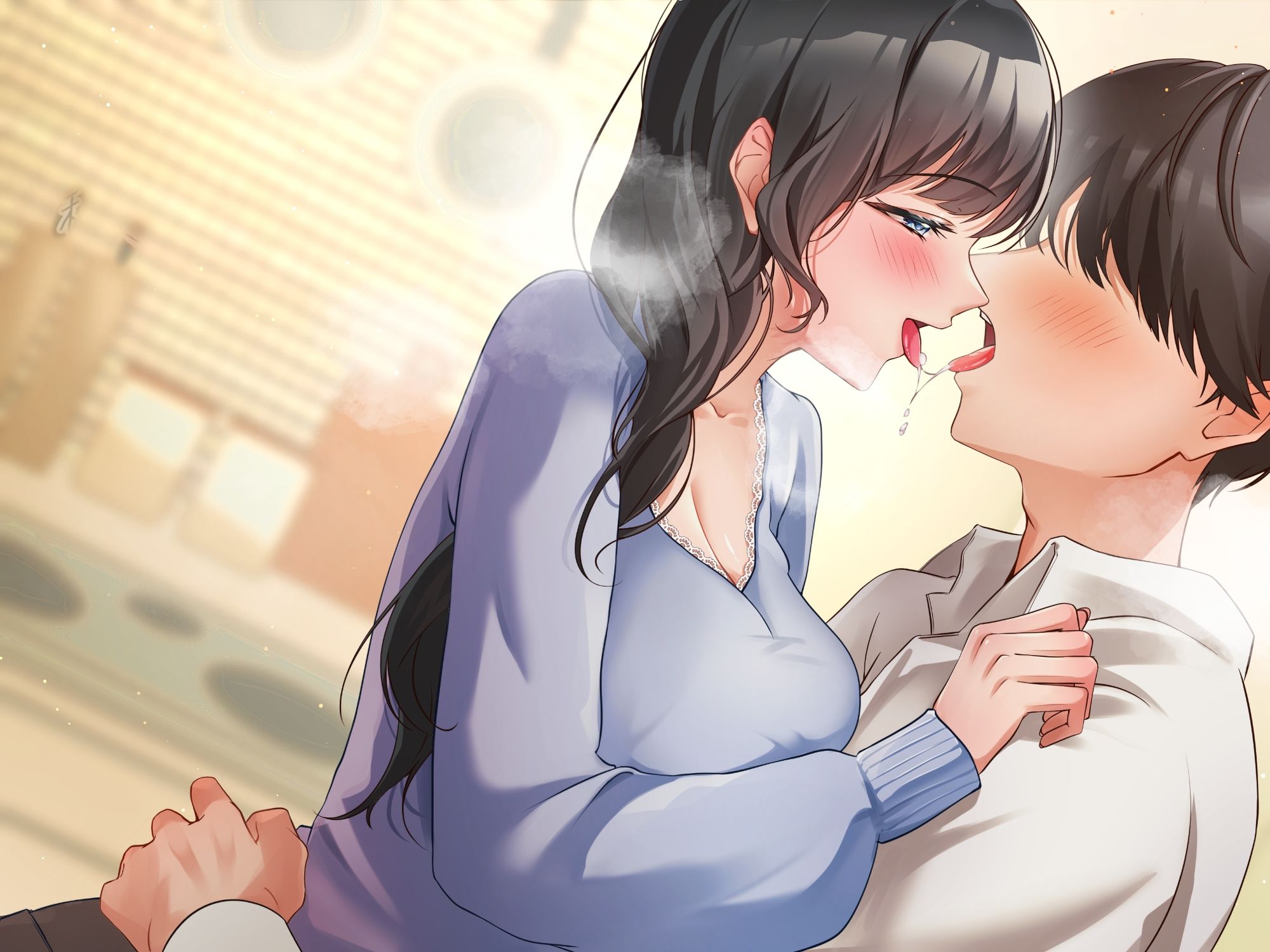 サンプル画像1:友達のママは元アイドル〜一目惚れして必死に口説きセックス〜(ヒトづまパラダイス) [d_620293]