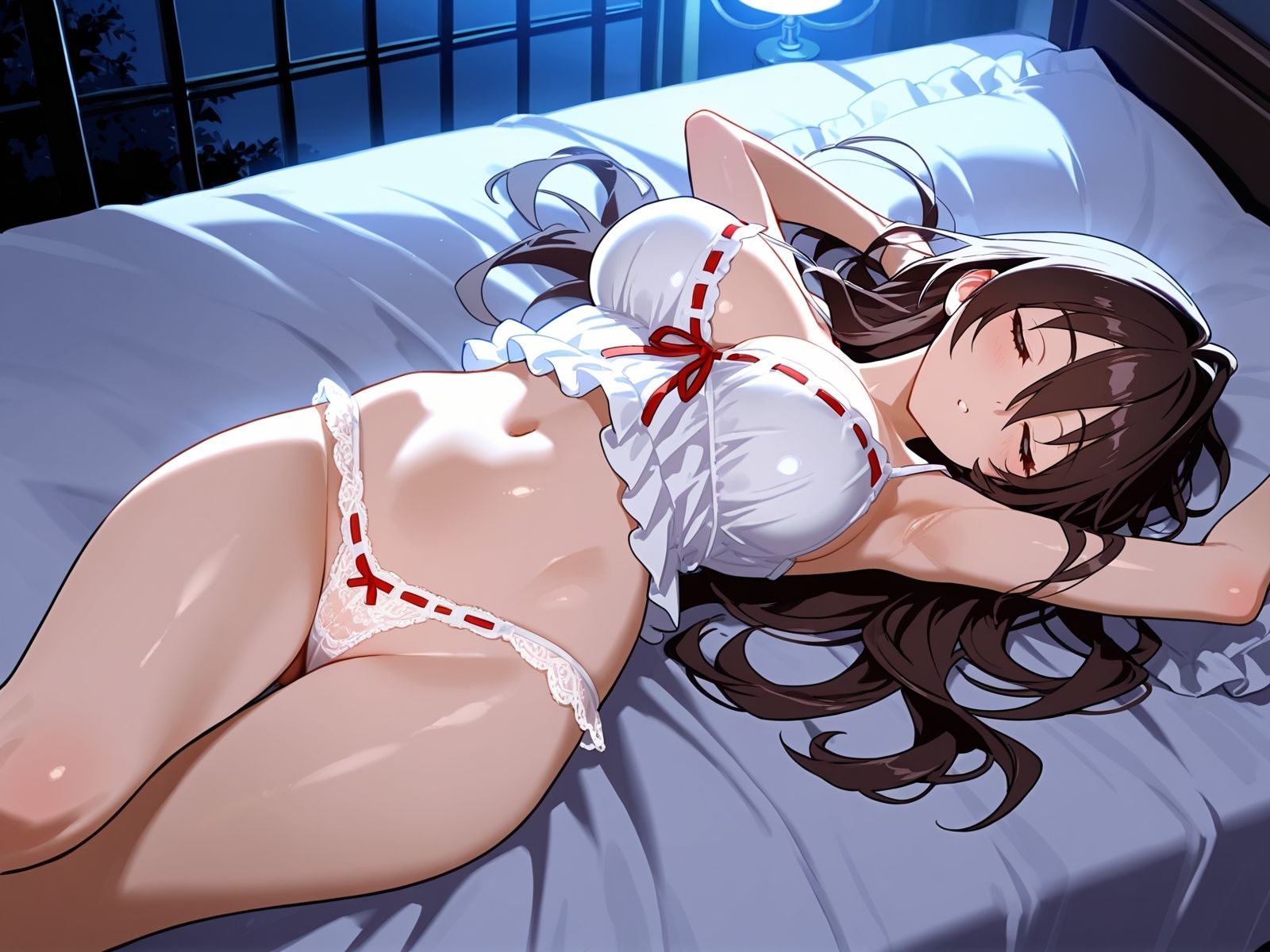 【盗聴感覚オナニー実演】解禁!真夜中のプライベートオナニー(女子大生・Amiの場合) 画像1