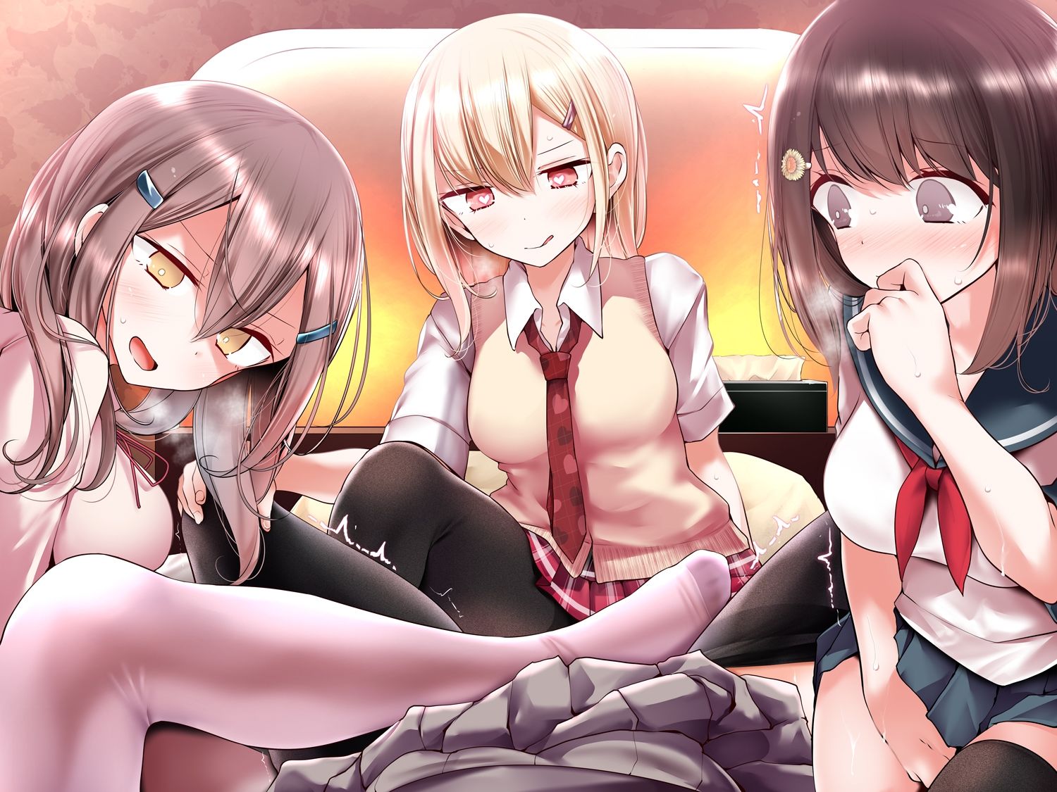 ラブホ女子会で二人がけ催● 友達の前で連続絶頂するあなた(女性用催●音声) 画像1