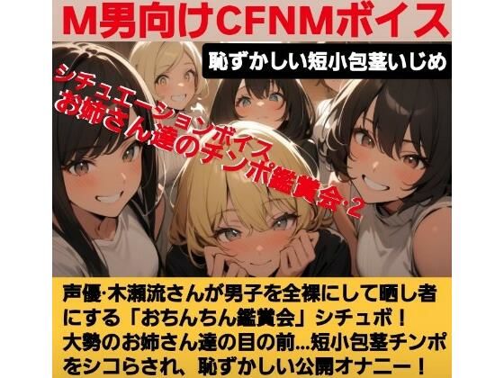 声優 木瀬流のシチュエーションボイス  お姉さん達のチンポ鑑賞会  恥ずかしい短小包茎いじめ  M男向けCFNMボイス   せいゆうきせながれ