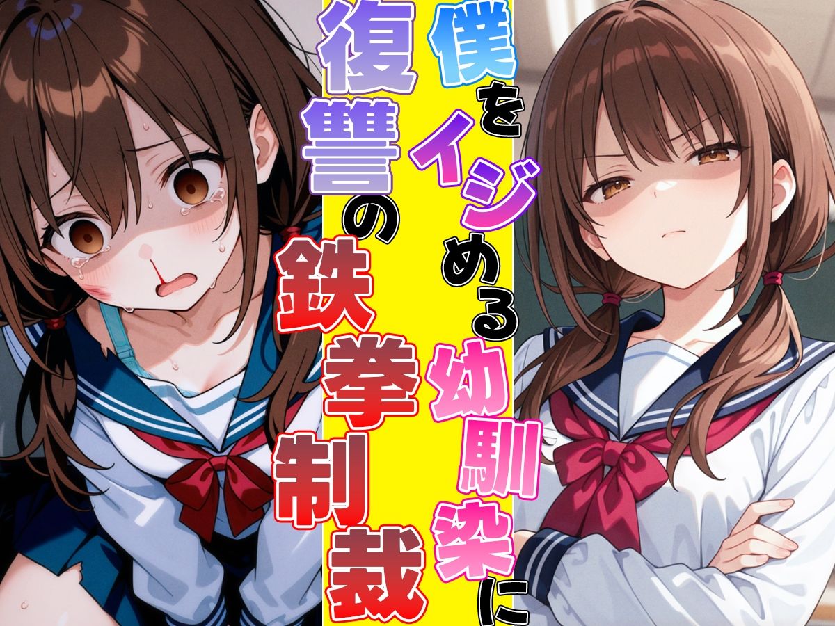 サンプル画像5:ムカつく幼馴染に復讐の鉄拳制裁〜暴力には暴力でわからせるッ！！〜(ナンジャモンジャノキ) [d_630857]