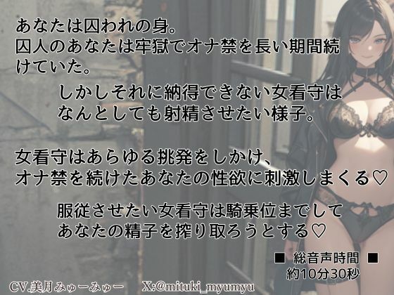 ヤンデレ女看守のどSしつけプレイ 画像1