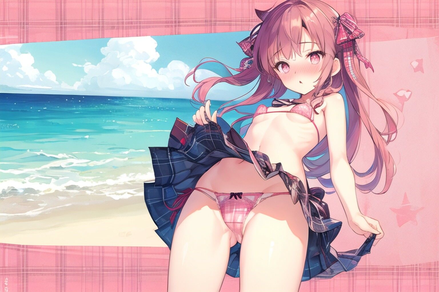 実演、オナニー、CV七瀬ゆな、夏本番! 画像1