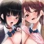 【楽曲収録】背徳感MAXっ♪陽キャギャル×変態ダウナーギャルのエロエロインフルエンサーJKコンビと秘密の学校えっちっ♪