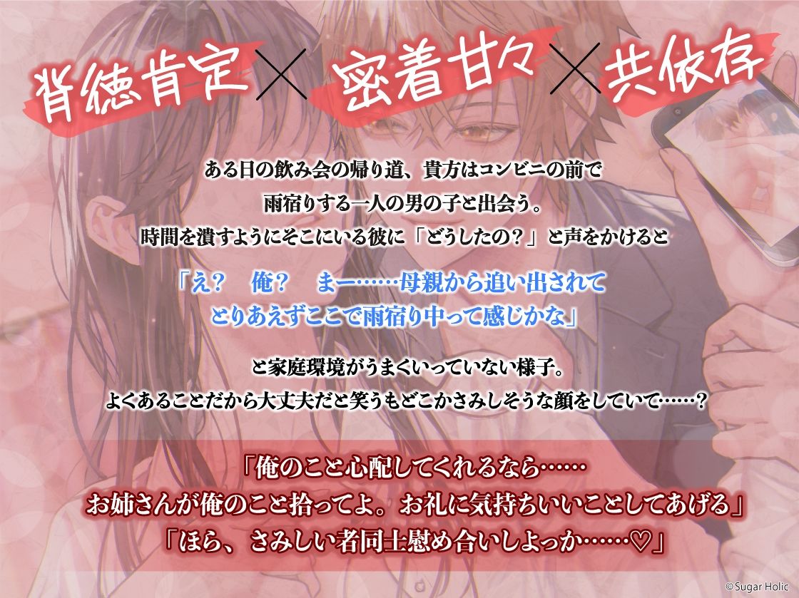 悪い子、拾いました〜家出中の男の子に声をかけたら、気持ちいいお礼（生ハメセックス）でたっぷりわからされた話【イケないことって気持ちいい】 画像1
