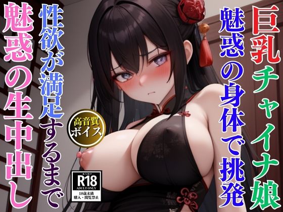 性欲が止まらない巨乳チャイナコス美女が男を誘って生中出しSEX