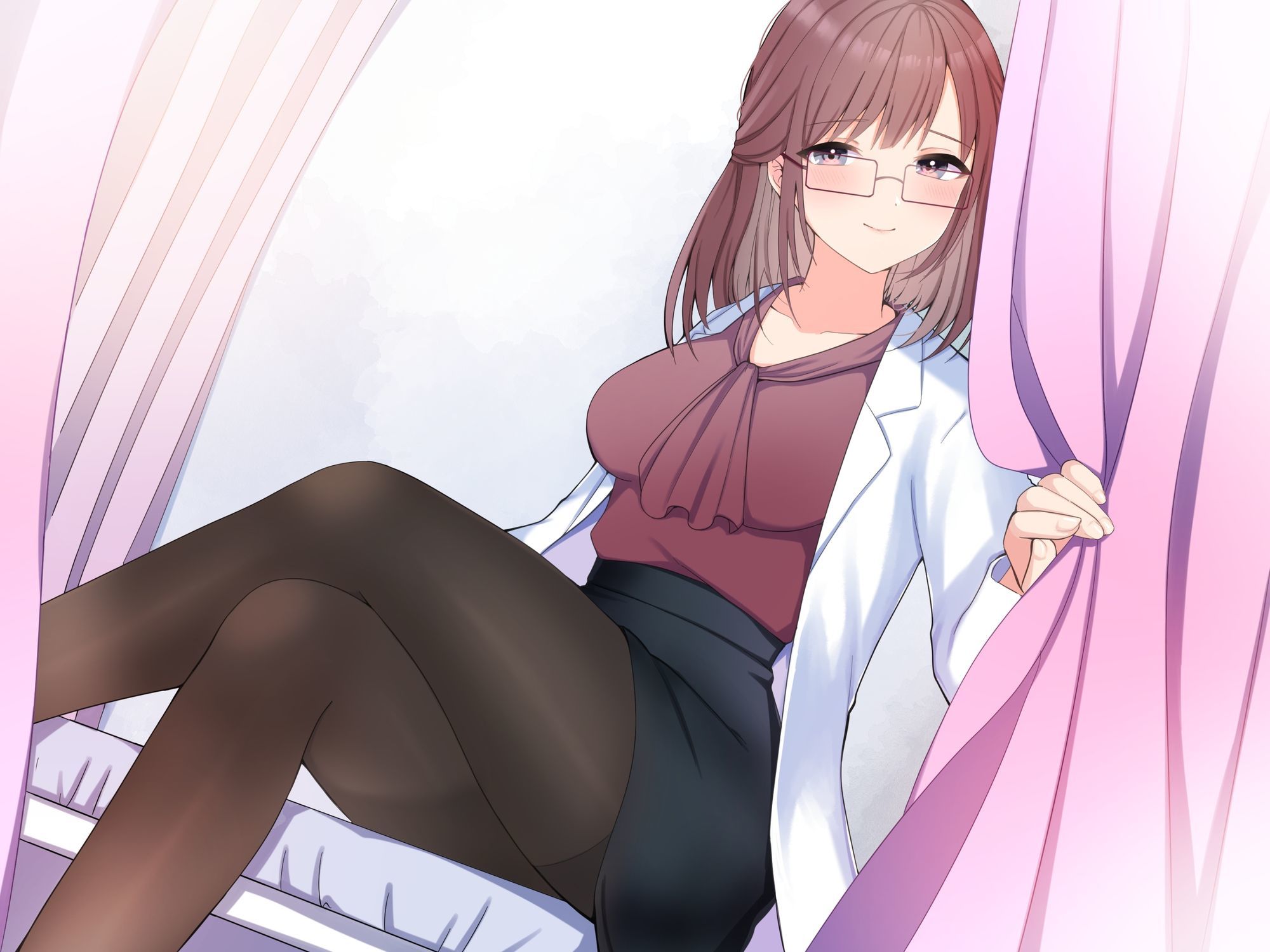 学園遊戯 〜淫乱な保険室の先生とイケナイ身体測定をする話〜 画像3