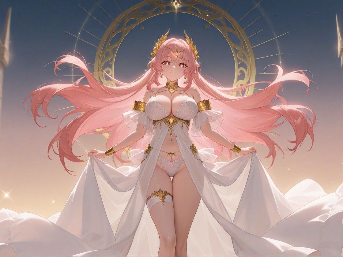 サンプル画像4:あなたのことが大好きな媚び媚び爆乳女神さま〜一人の女として愛してくれますか？〜【ファンタジー/バイノーラル/中出し】(巨乳大好き屋) [d_644080]