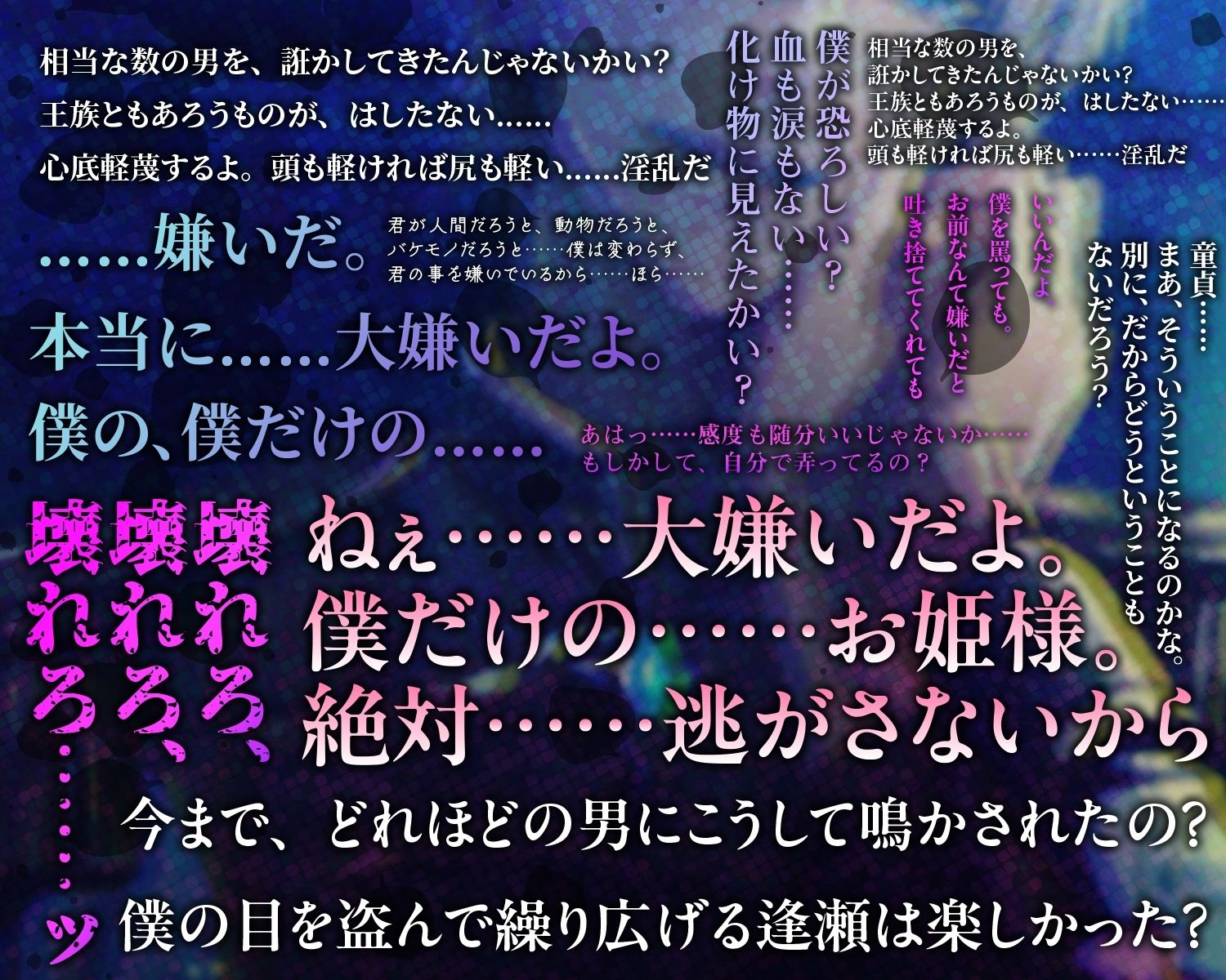 「大嫌いだよ。僕だけのお姫様」私にだけ意地悪な、理想の王子様〜氷のような青き瞳。彼の『嫌悪』が離してくれない〜 4枚目