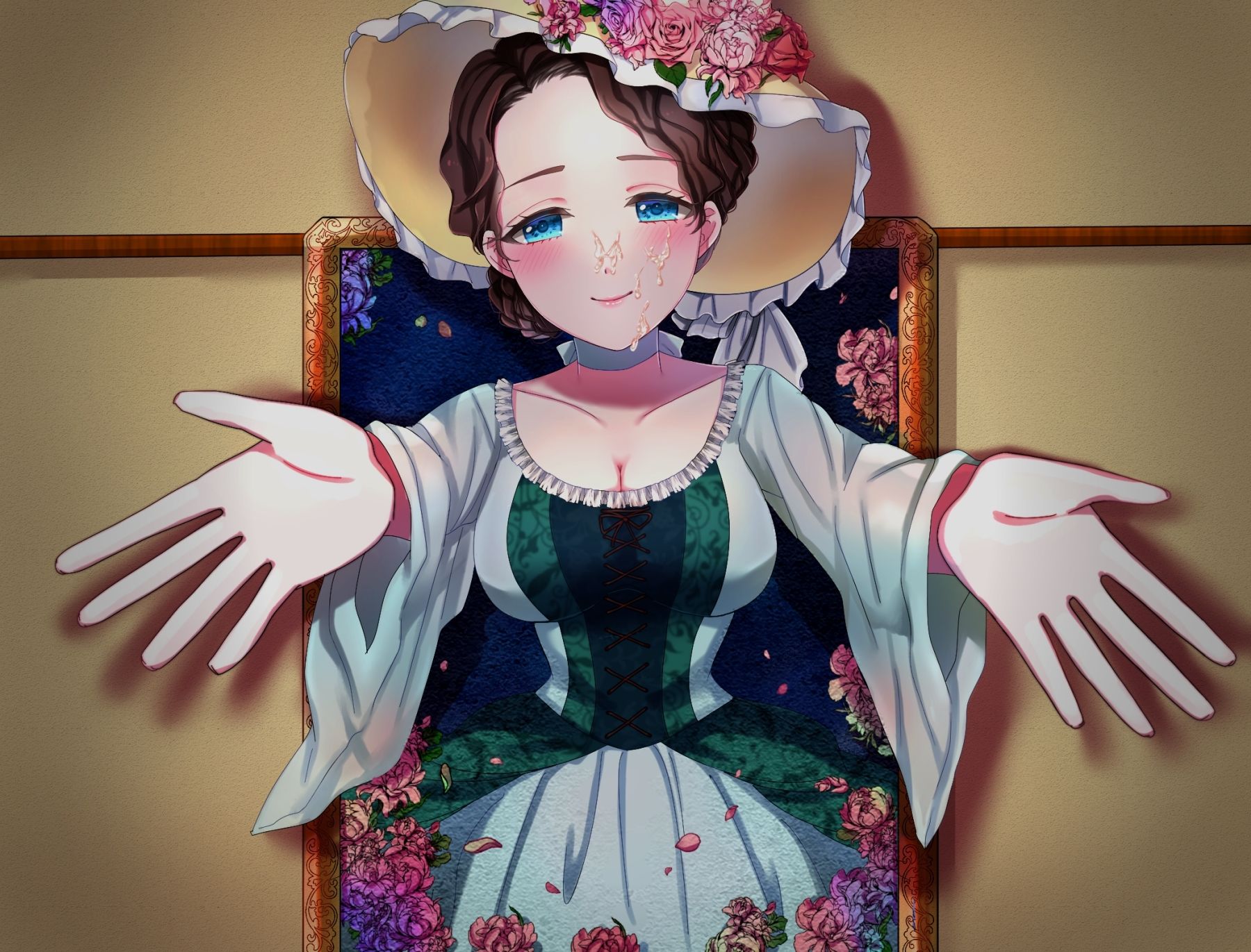 サンプル画像4:学校の猥談 其の参 〜美術室の絵画の美女に派手にぶっかけちゃう話〜(ありがた屋) [d_644936]