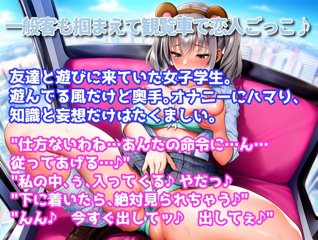 サンプル画像5:魔法のチケットで遊園地を俺専用のエロパークに！！(即ヌキ委員会) [d_645475]