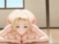 【KU100】爆乳金髪で元AV女優のお隣さんと突然の同棲生活〜全裸土下座から始まるラブストーリー〜【外国人/淫乱/中出し】