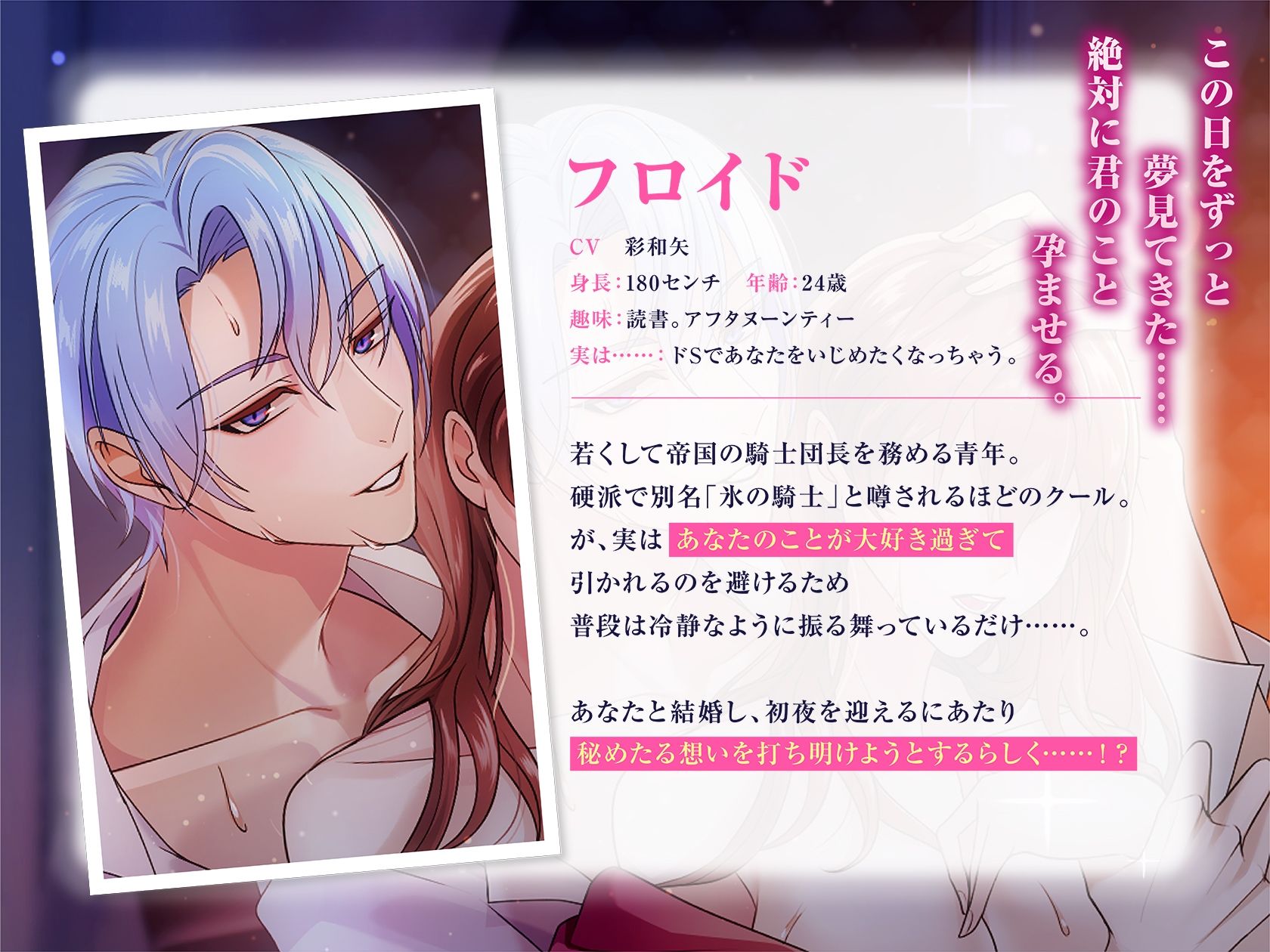溺愛×執着×独占欲なあまあまえっちの執着婚〜氷の騎士様の絶対孕ませ初夜で乱されます〜 2枚目