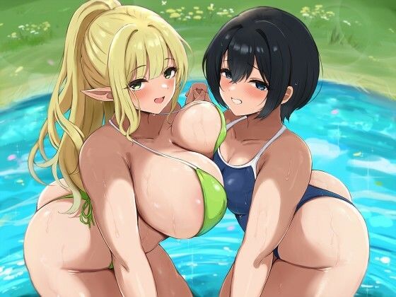 【2時間40分】ゲーム世界に閉じ込められた俺は爆乳エルフが妹と知らず孕ませエッチしまくった話【バイノーラル/兄妹/ファンタジー】 エロ同人 d_652885 サンプル画像 5