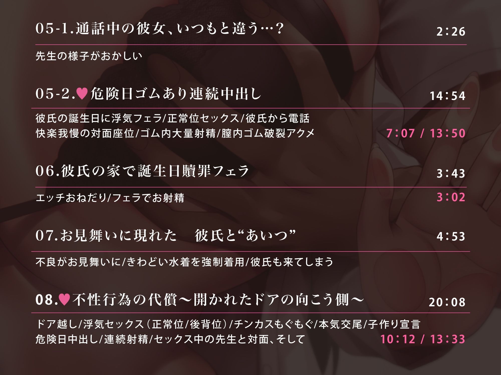 サンプル画像5:【寝取られ】彼女と付き合えた日が人生のピークだった件(ストラボ) [d_653969]