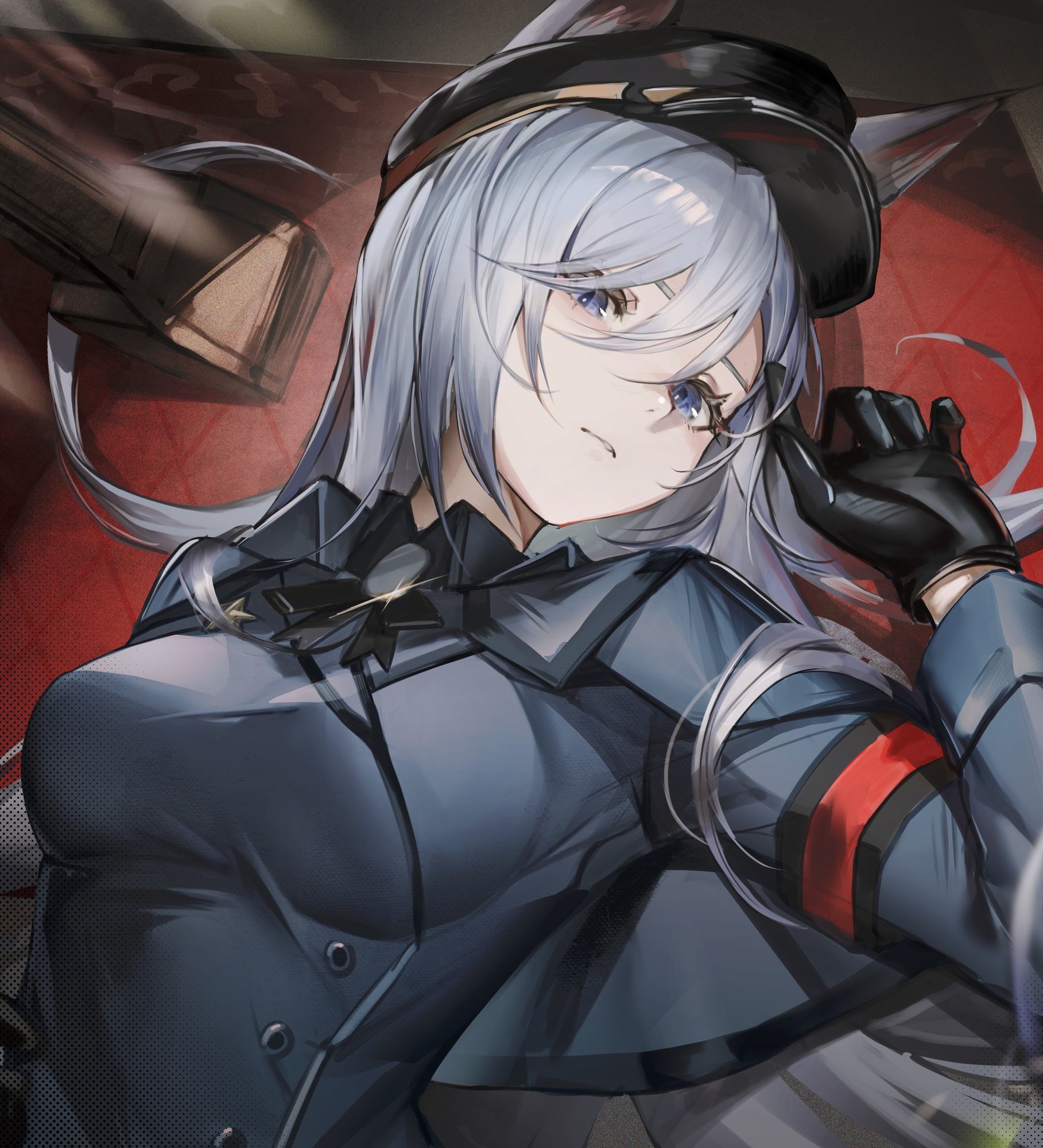 サンプル画像1:［ケモミミ？軍人？リベンジ純愛］前世で結ばれたと言い張るケモミミ上官とのリベンジ純愛(ペンギン喰らい) [d_654126]