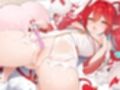 【シコりた〜い実演オナニー】イっちゃう〜…んああッ！吸血鬼Vtuberによるおまんこをいじり！カワボと濁音喘ぎのハーモニー♪【赤髪吸血鬼】