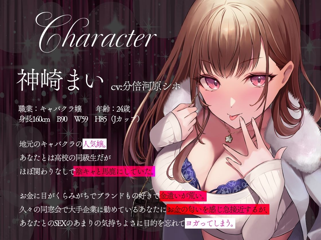 金目当てで寄ってきた上から目線キャバ嬢を分からせセックスして媚び媚び女にする話 画像3