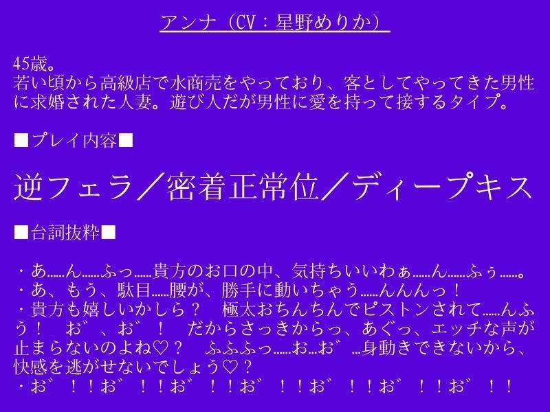 サンプル画像4:【低音おほ声/ふたなり×男】逆アナ専門店〜おほ声ふたなり2〜人妻熟女(創作太平洋) [d_657361]