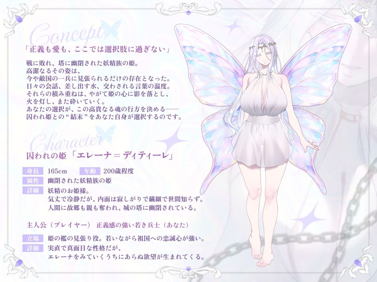 幽閉堕ち妖精姫×正義の門番=あなたは彼女をどう救済しますか？ あいちゅうーぶ！ エロ画像4
