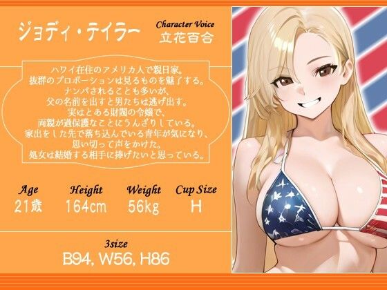 爆乳金髪娘とハワイでラブあまアバンチュール〜傷心旅行中の男と家出娘の燃え上がる恋〜【外国人/パイズリ/処女】 画像2