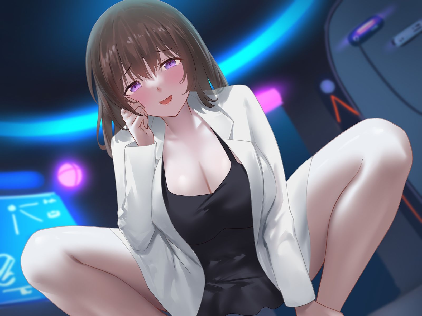 サンプル画像4:精液目当てに拉致監禁！ド変態サイエンティストの強●薬漬け搾精性活(うこんちゃん☆かんぱにぃ) [d_664801]