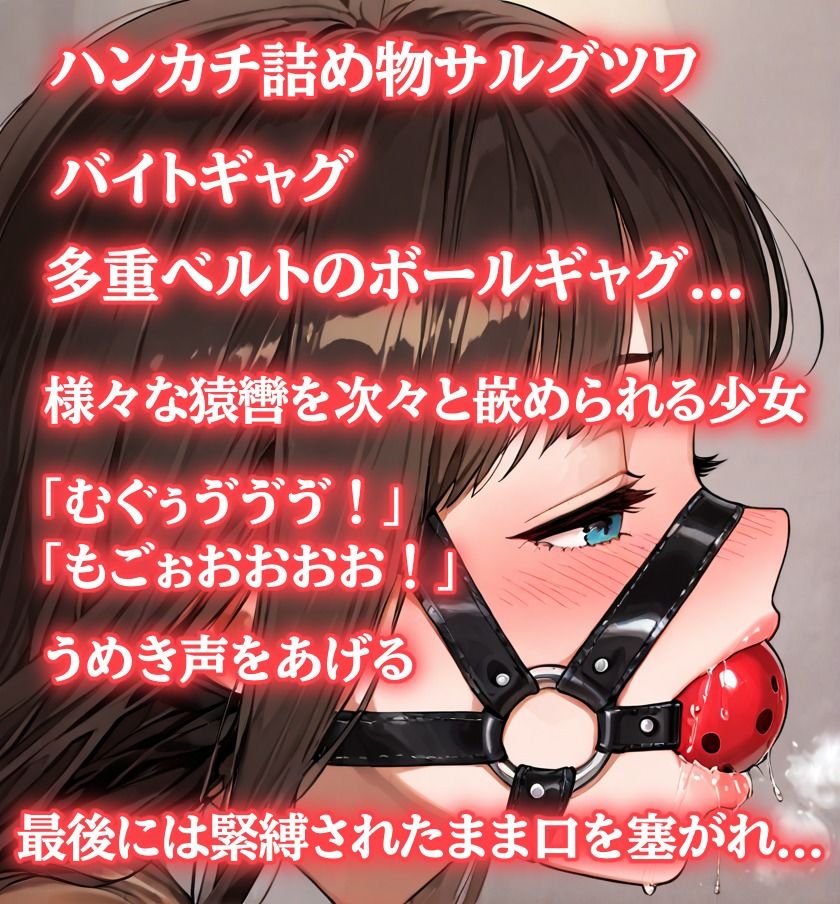 サンプル画像1:いろんな猿轡を嵌められて〜猿轡研究部〜(ぷよのDID倉庫) [d_666755]