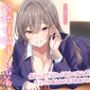 【淫語甘囁き×密着】隣席の清楚系ビッチ彼女に弱み握られ耳元で甘噛みお仕置き愛撫されちゃう学校性活