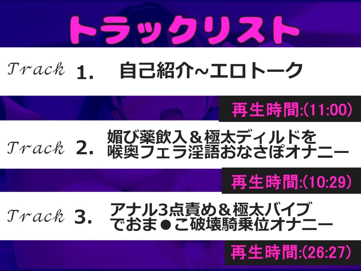 【新作価格】【豪華おまけあり】【ガチオホ声】1週間オナ禁＆媚び薬デスアクメ♪ 欲求不満が溜まったHカップの爆乳ビッチが全裸で開脚くぱぁしながら、喉奥淫語フェラチオ＆アナル3点責めで連続大失禁♪ 画像4
