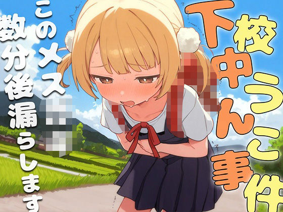 d_669231｜下校中うんこ事件〜このメス〇〇、数分後にうんこ漏らします。〜【ブリブリブリズム】