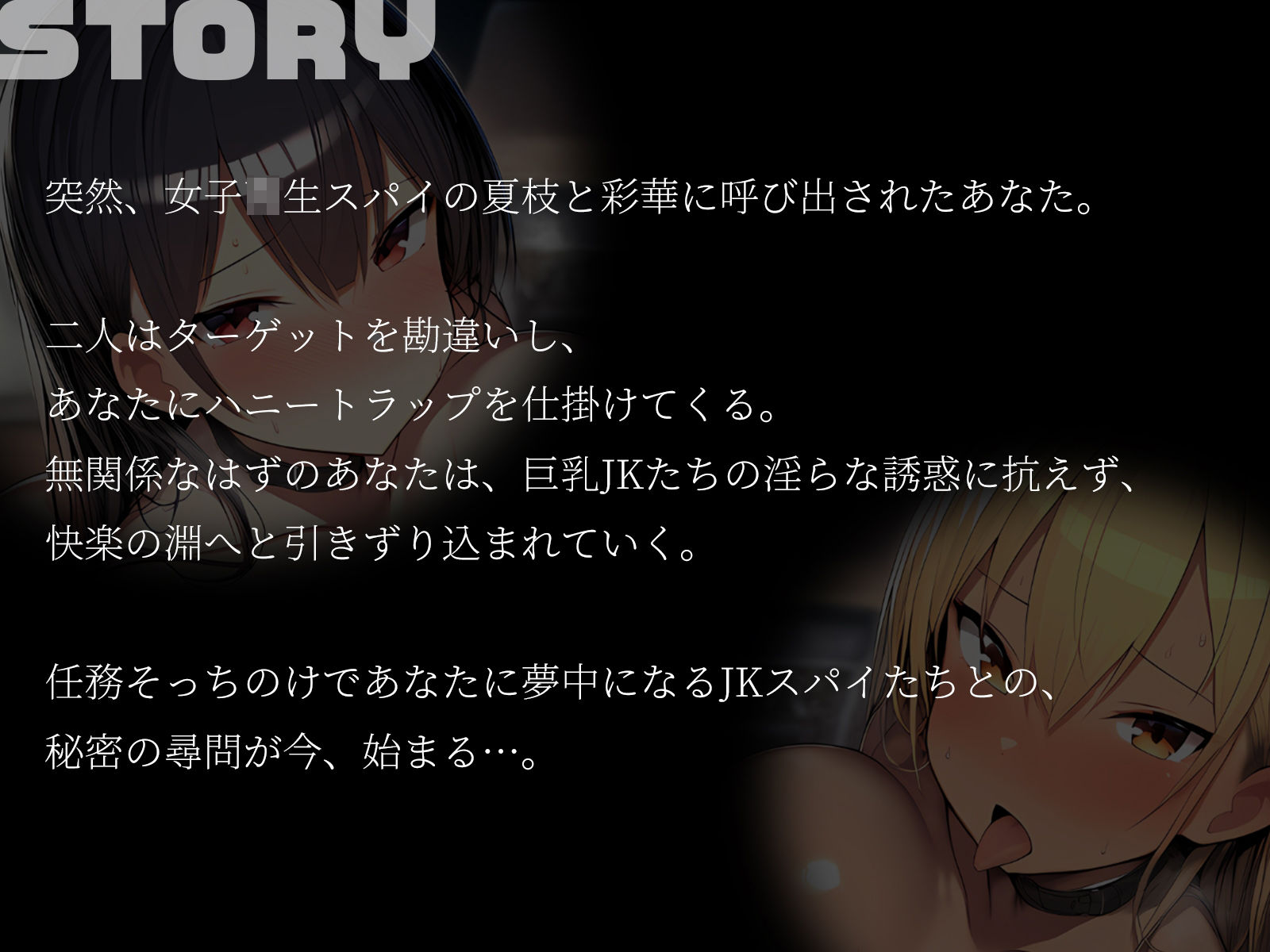サンプル画像2:【KU100】ドSギャル2人がMに堕ちる瞬間〜一ヵ月のマゾ堕ち調教記録〜(二刀流) [d_670379]