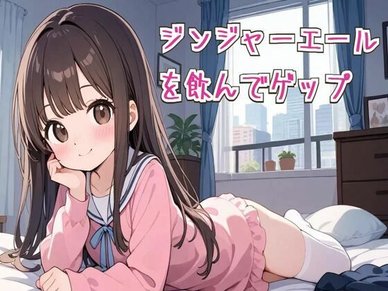 【無料エロ漫画】【ゲップ/咳き込み】ジンジャーエールを飲んでゲップ【ASMR】(せみなっつ) d_672350