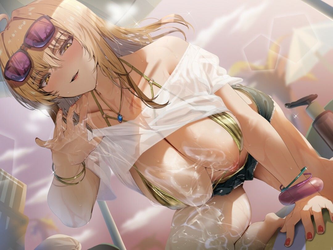 サンプル画像4:【期間限定99円/2時間】爆乳ギャルお姉さんの暮らす海辺の地元へ戻った3日間〜全肯定ぬるぬるパイズリで癒されて〜【KU100】(巨乳大好き屋) [d_673952]