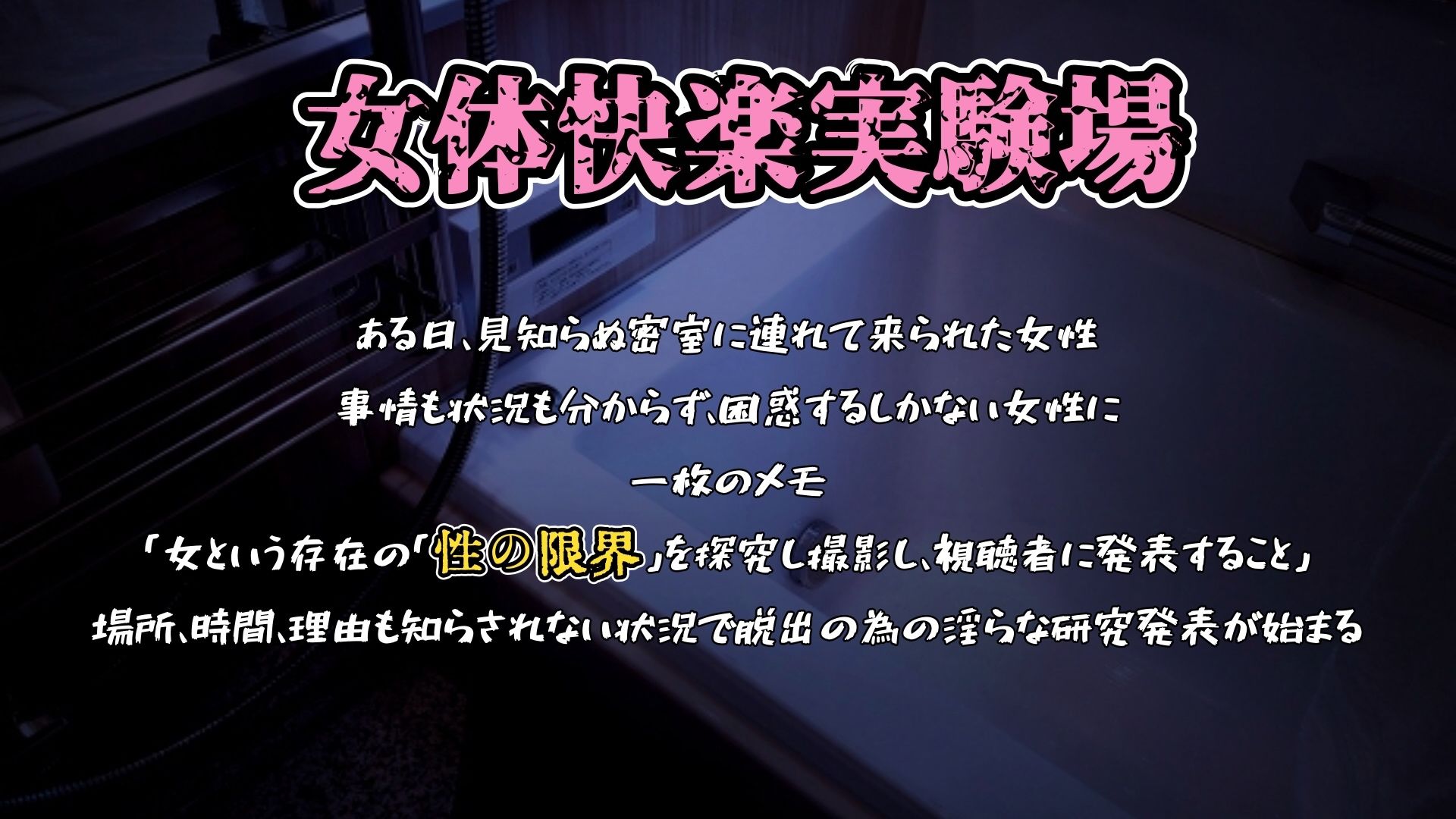 『女体快楽実験場』 被験体No，009「もぶA」Stage，1前編 画像1