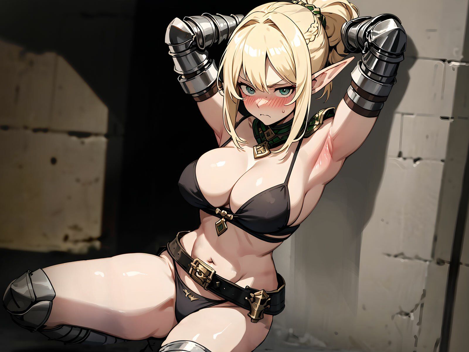 サンプル画像4:むっつりなくっころエルフ騎士が性拷問で本性むき出し…絶頂媚びおま◯こで中出しねだりの快楽堕ちえっち(ちゃんとぴ発電所) [d_676245]