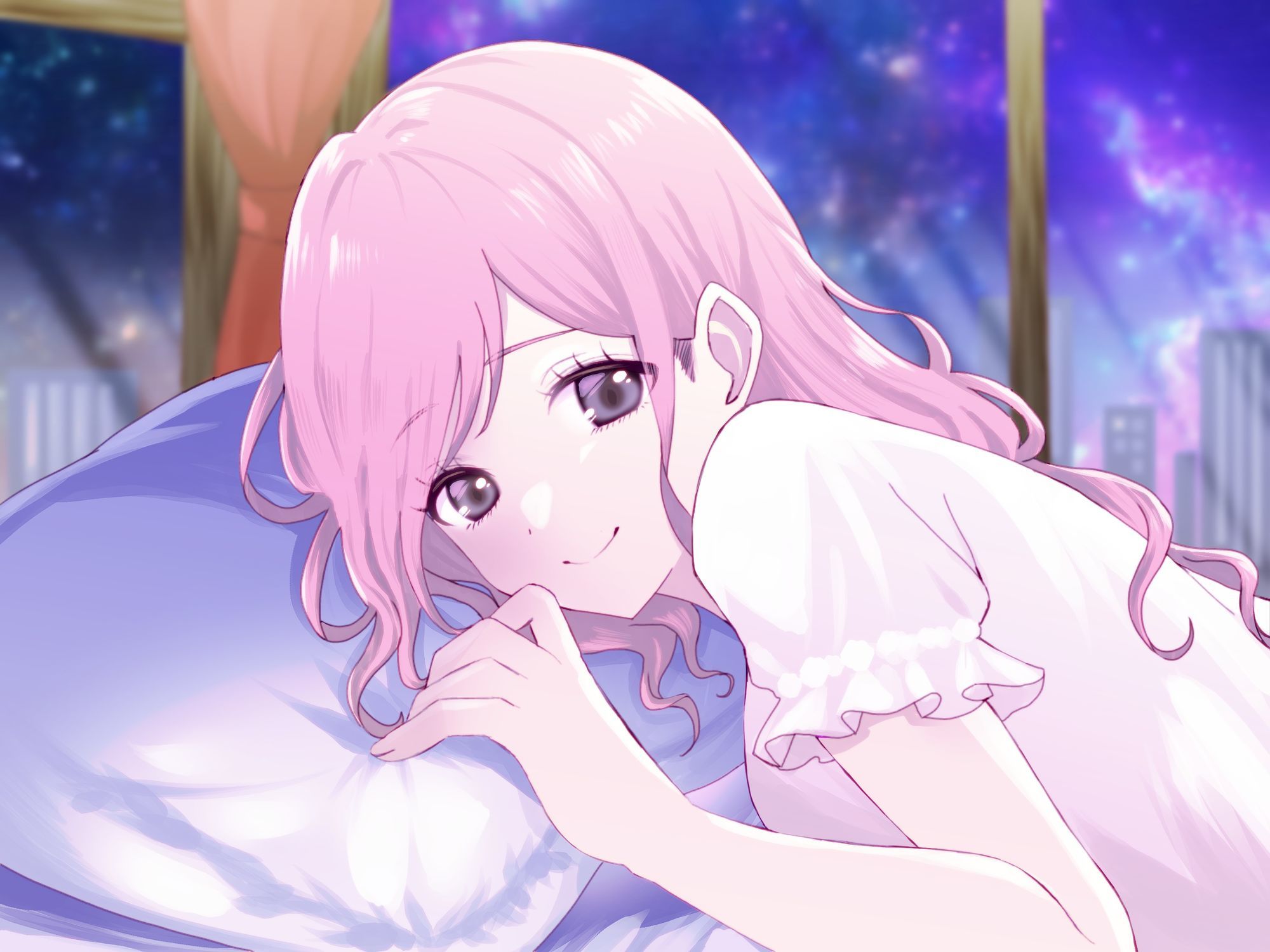 【睡眠導入サポートASMR】大切な君へ？優しく耳元でささやいて安眠サポート？寂しい時も疲れている時も悲しい時も？私の腕の中で眠ってね？ 画像1