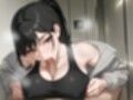 爆乳スポブラの汗だく人妻がエレベーターで俺のちんぽをしゃぶってくる【誘惑/不倫/背徳】