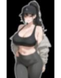 爆乳スポブラの汗だく人妻がエレベーターで俺のちんぽをしゃぶってくる【誘惑/不倫/背徳】