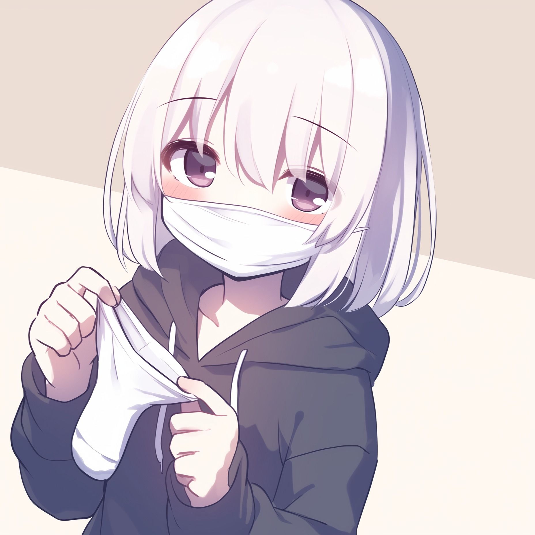 サンプル画像1:ボクっ娘彼女の使用済みマスクと靴下の匂い＆甘々乳首舐め靴下コキ(くんくん侍(旧:靴下フェチ)) [d_679531]