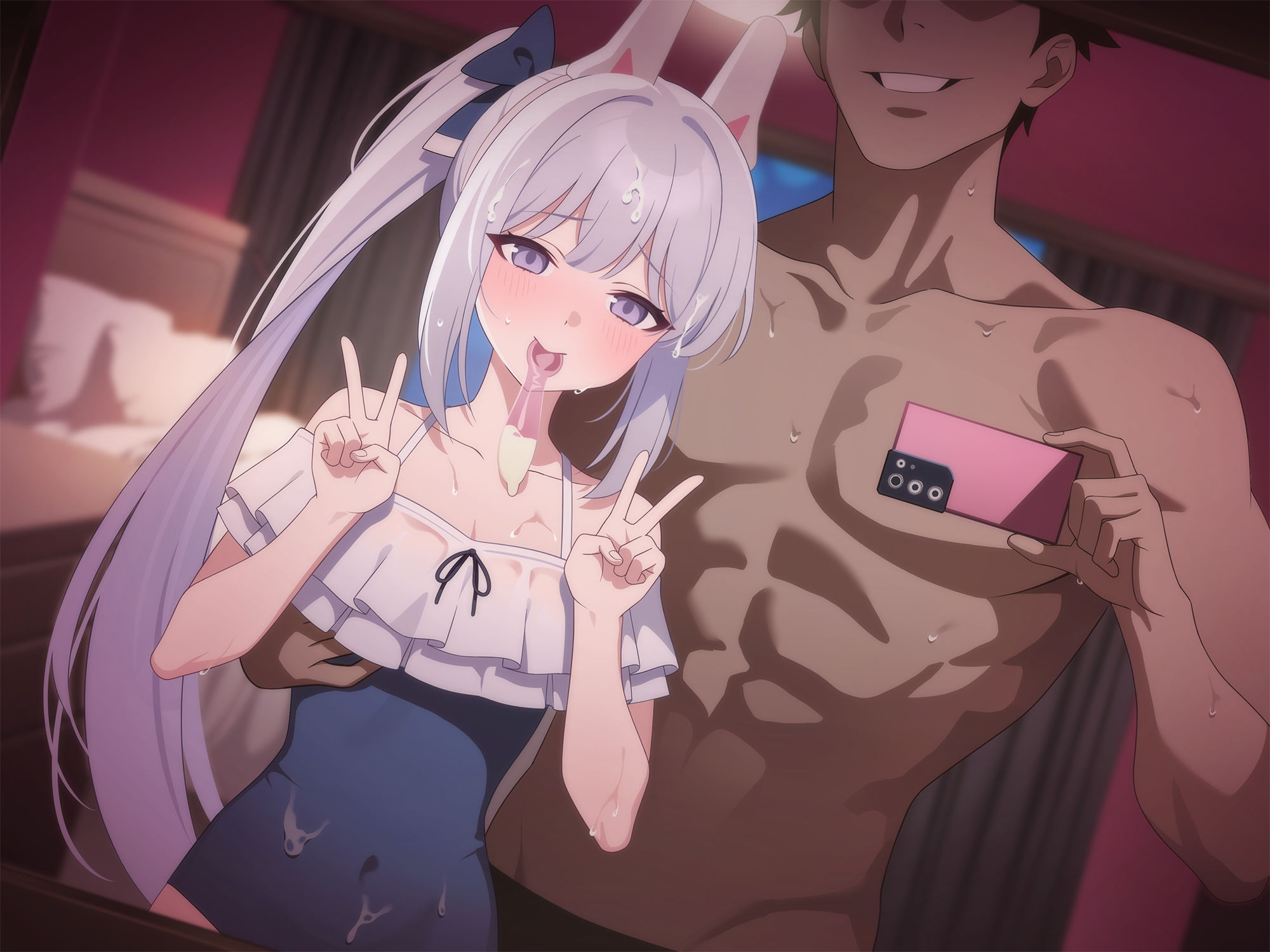 サンプル画像4:【BSS】僕が先に好きだった優しいコスプレイヤー後輩のセフレ記録(バイコーンの森) [d_681451]