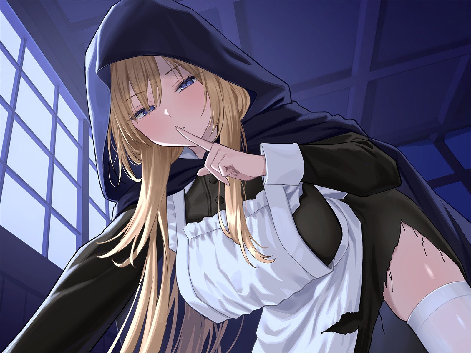 サンプル画像4:【クール責め×ご奉仕×甘々セックス】任務に失敗したスパイメイドと禁断の恋「愛してます、ご主人様」(うこんちゃん☆かんぱにぃ) [d_681540]