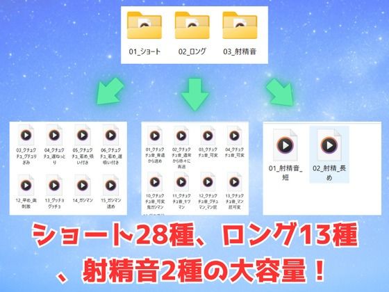 サンプル画像1:クチュクチュ音【ショートとロングの2種、合計43音！ホワイトノイズ除去済】(フェチリズムセンター♪) [d_682937]
