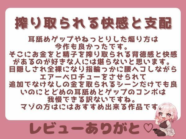 【ゲップ×NTR×貢ぎマゾ】わるぅい人妻の汚い生ゲップでオナサポ♪ちんぽの前に…金 出せ 画像9