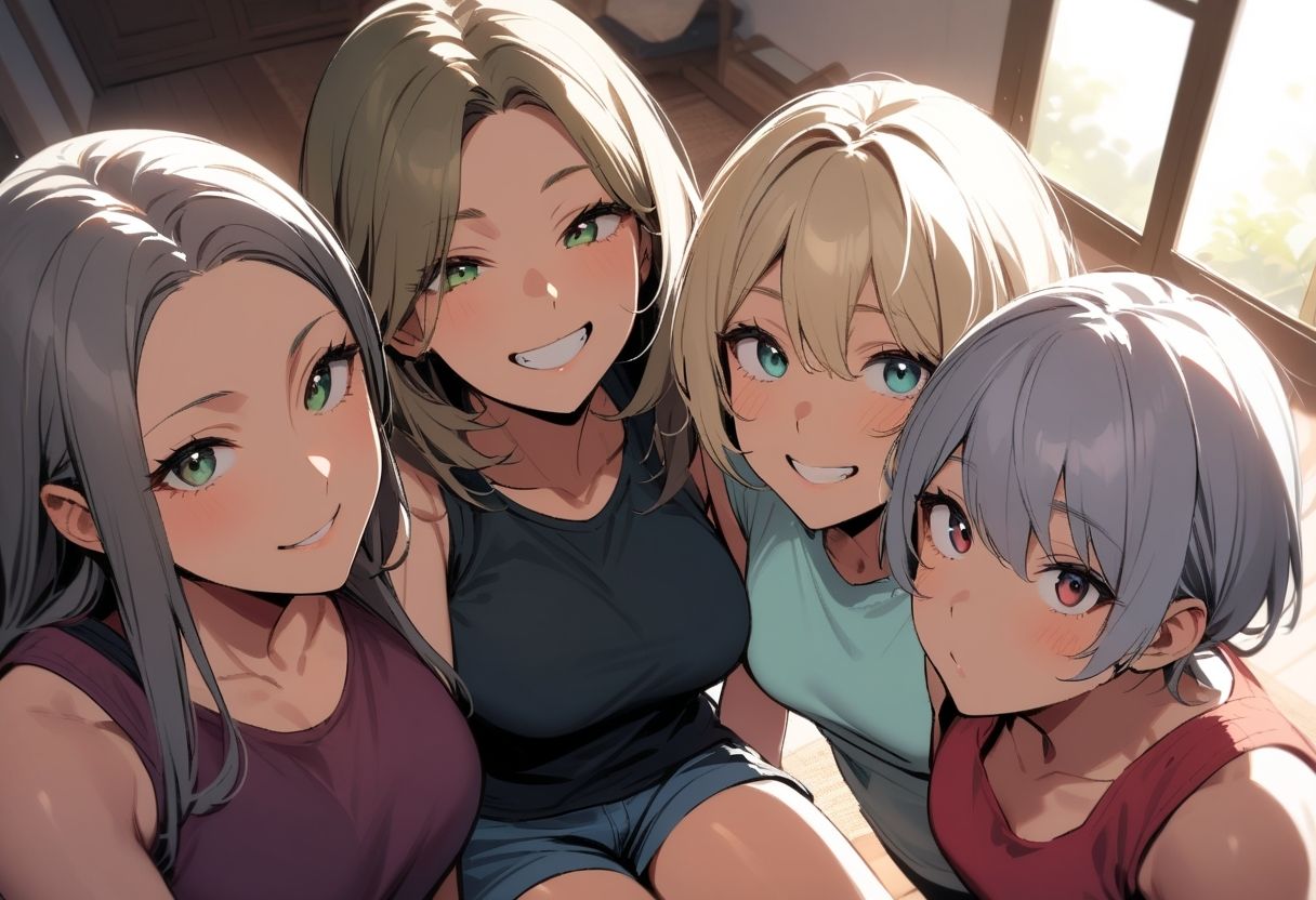 サンプル画像6:M男向けCFNMボイス？おちんちん見〜ちゃった〜！水無瀬葵の短小包茎を笑った体験談 【第3話】先輩女子たちの目の前で全裸でオナニーするように命令されて…(CFNM女学園) [d_687046]