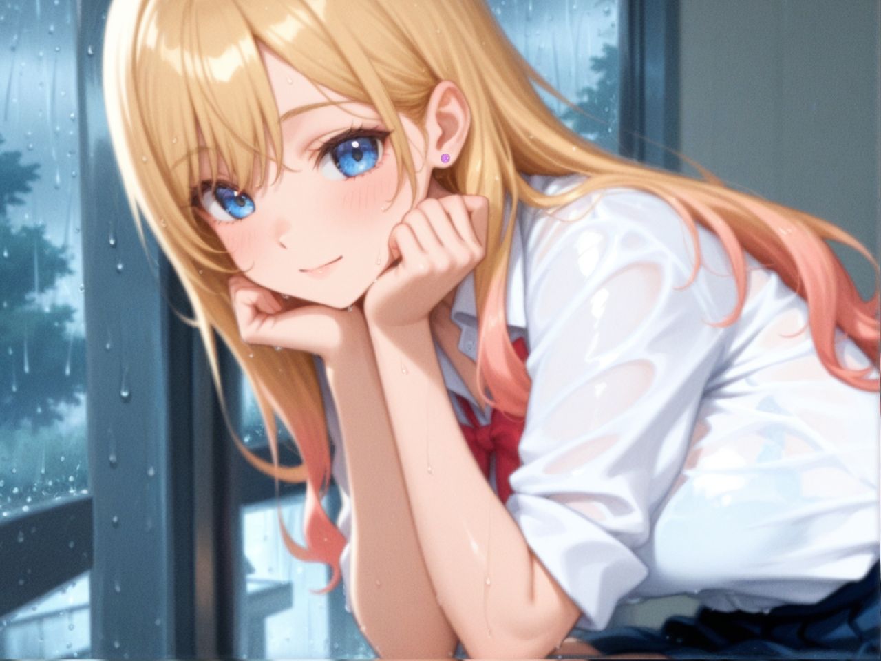 サンプル画像1:JK×ギャル×恩返し(りんご飴) [d_688093]