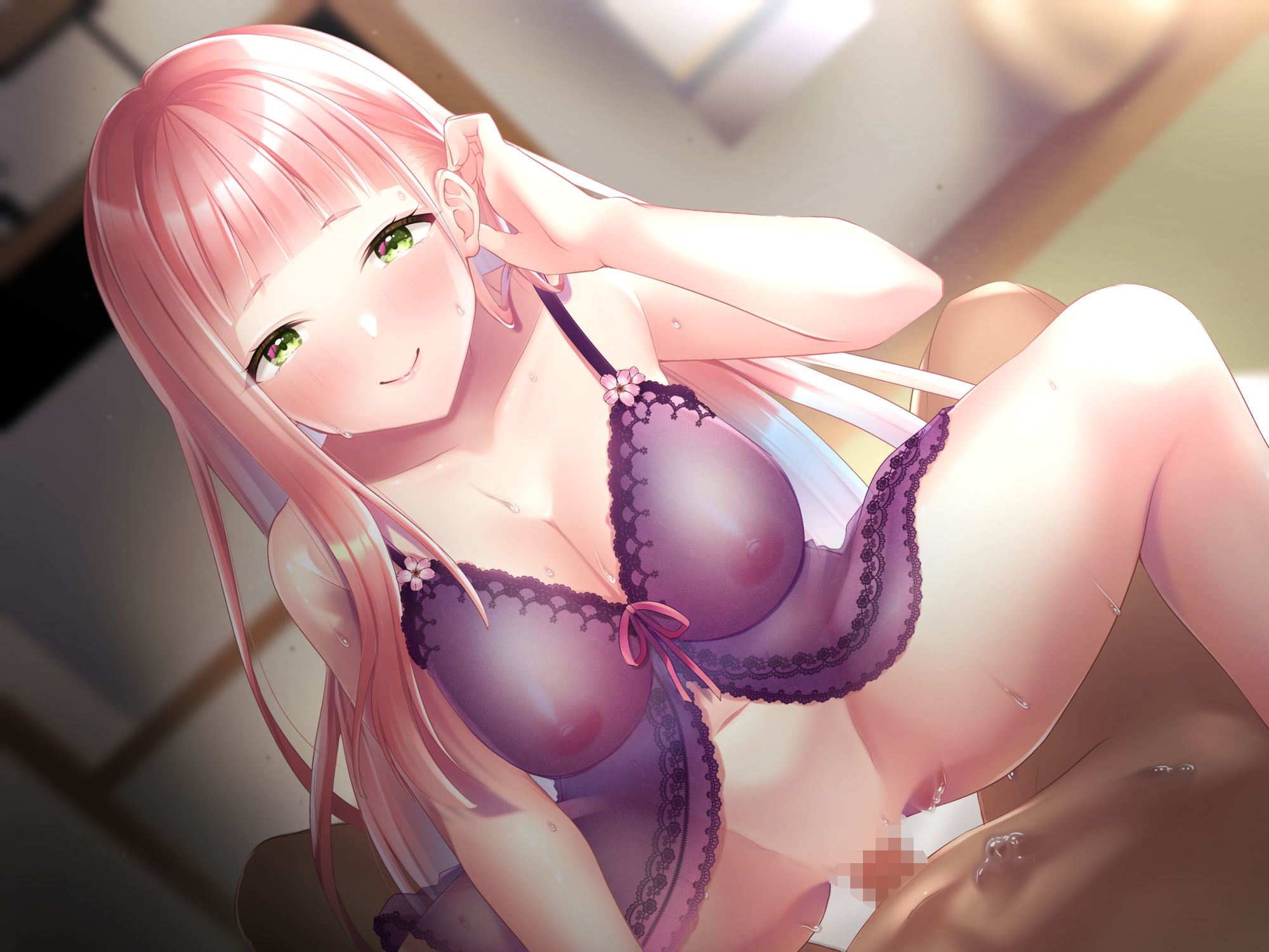 サンプル画像5:【実演オナニー】ありがた姉さんのコスプレ性活 〜ベビードールで色っぽく貴方を誘惑する話〜【AVtuber】(ありがた屋) [d_690671]