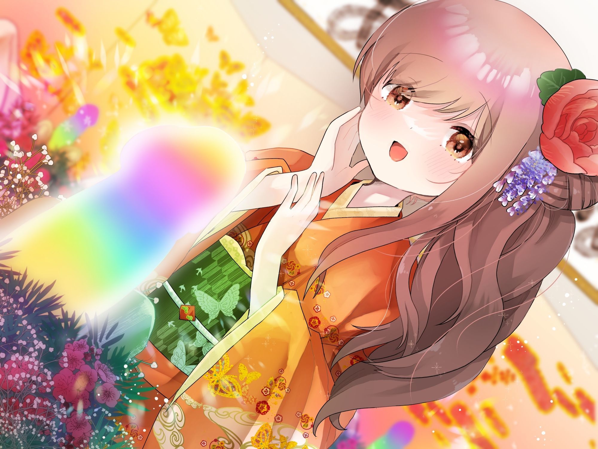 迎春！ちんぽ華道部！ 〜生けてイかせる君と輝き合う性春のお話〜【ハメましておめでとうございます〜！】 画像3