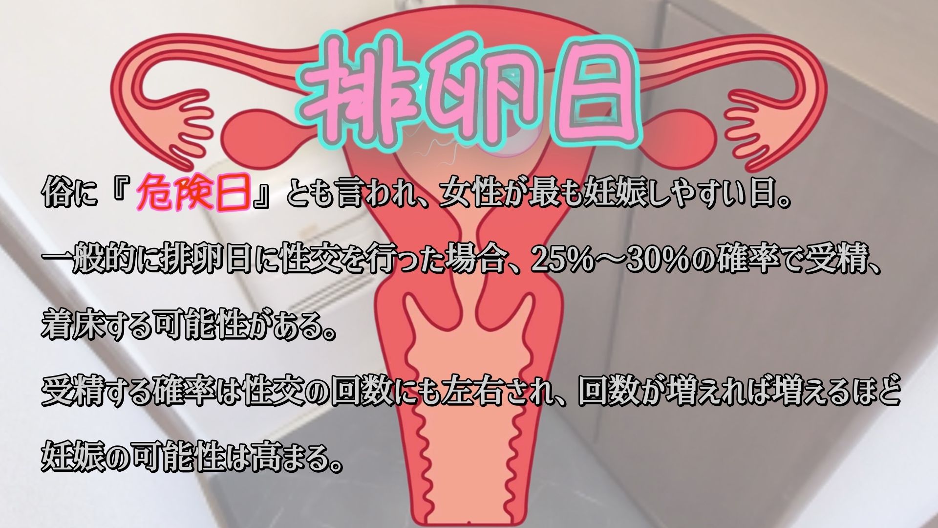 『オホ声孕ませマンション』102号室「高山 雫」受精日編 画像6